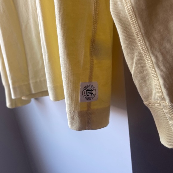Reigning Champ Yellow Longsleeve Small - Picture 2 of 3